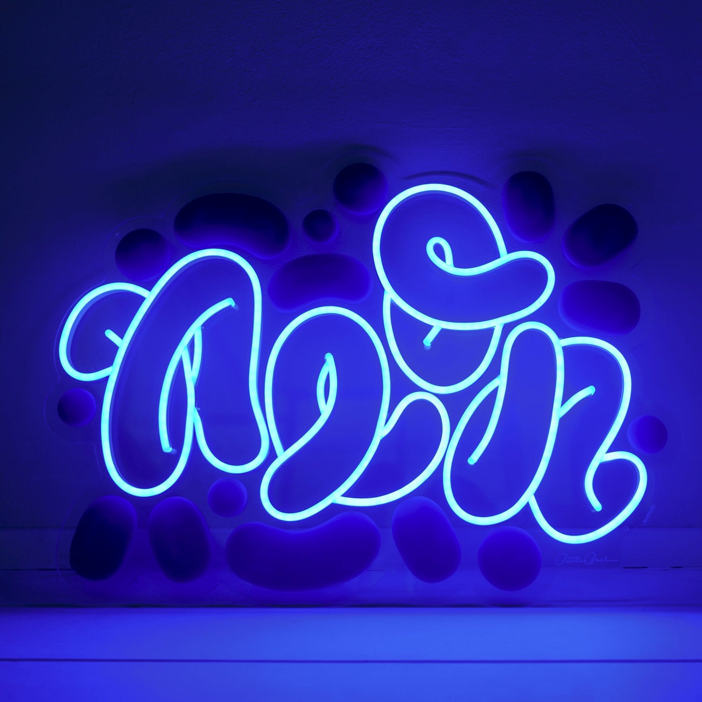 Neon Typography by Pieter Boels